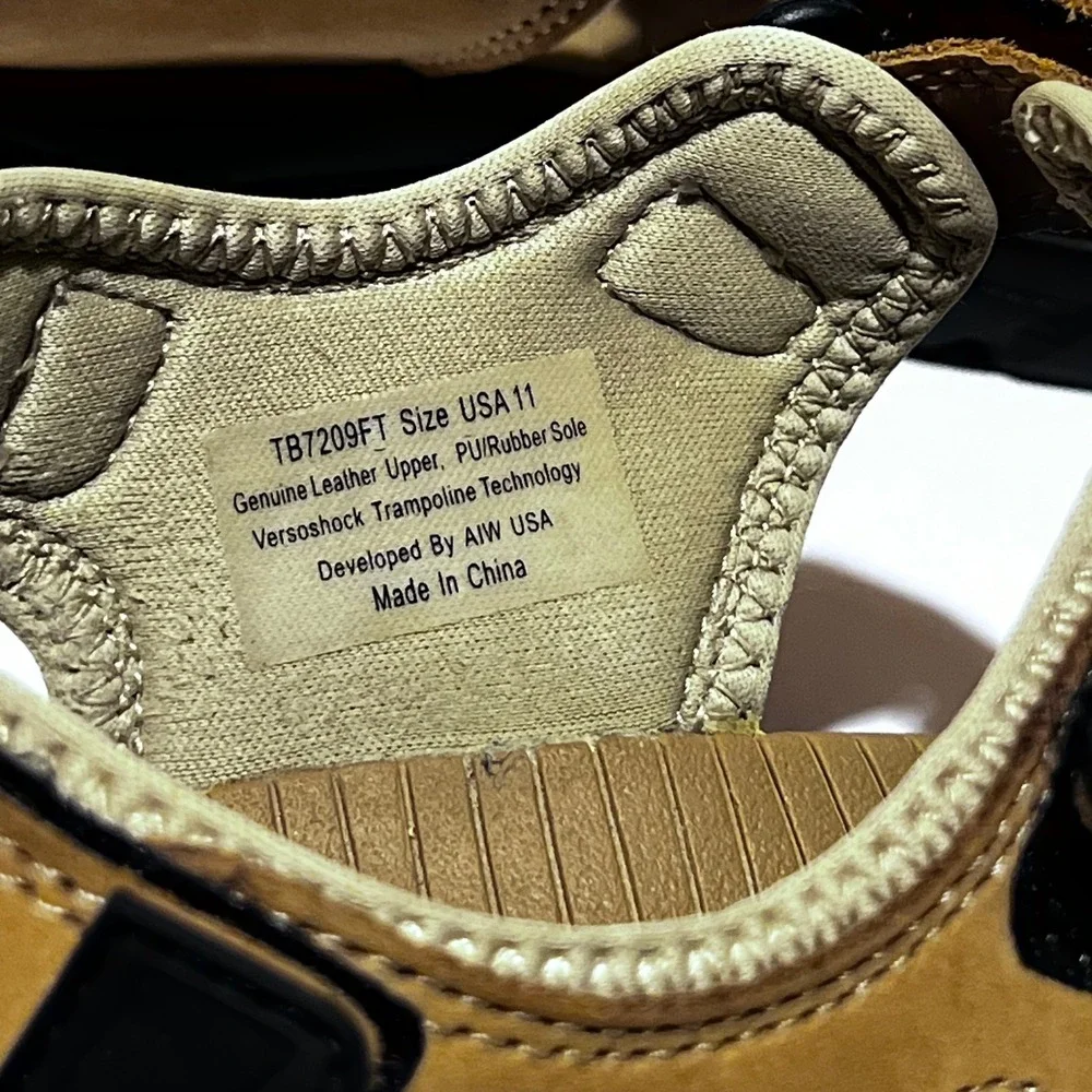 GDefy Sunset Nubuck Sandals VersoShock Arch Support‎ Water Resistant Size 11